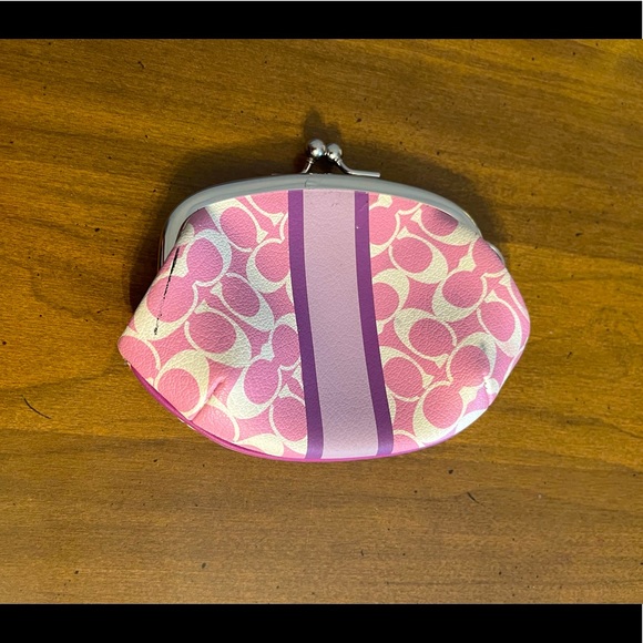 Coach Leather Change Purse - Picture 1 of 3